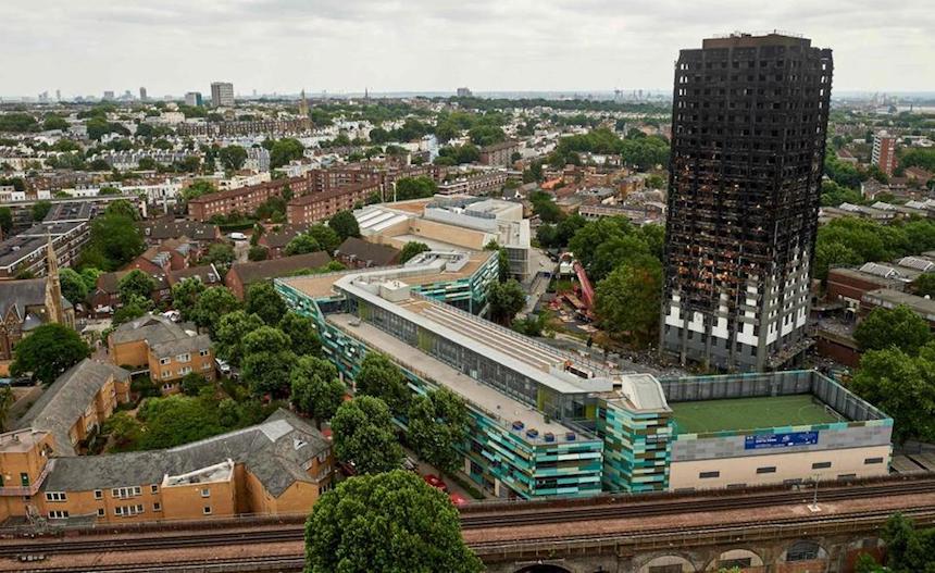 At Least 600 U.K High-Rises Have Combustible Cladding Installed